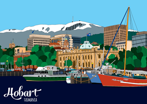 Hobart Postcard