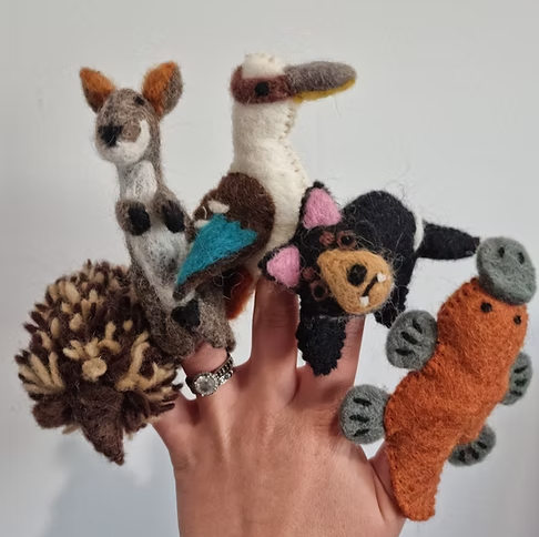 Create & Wonder - Finger Puppets