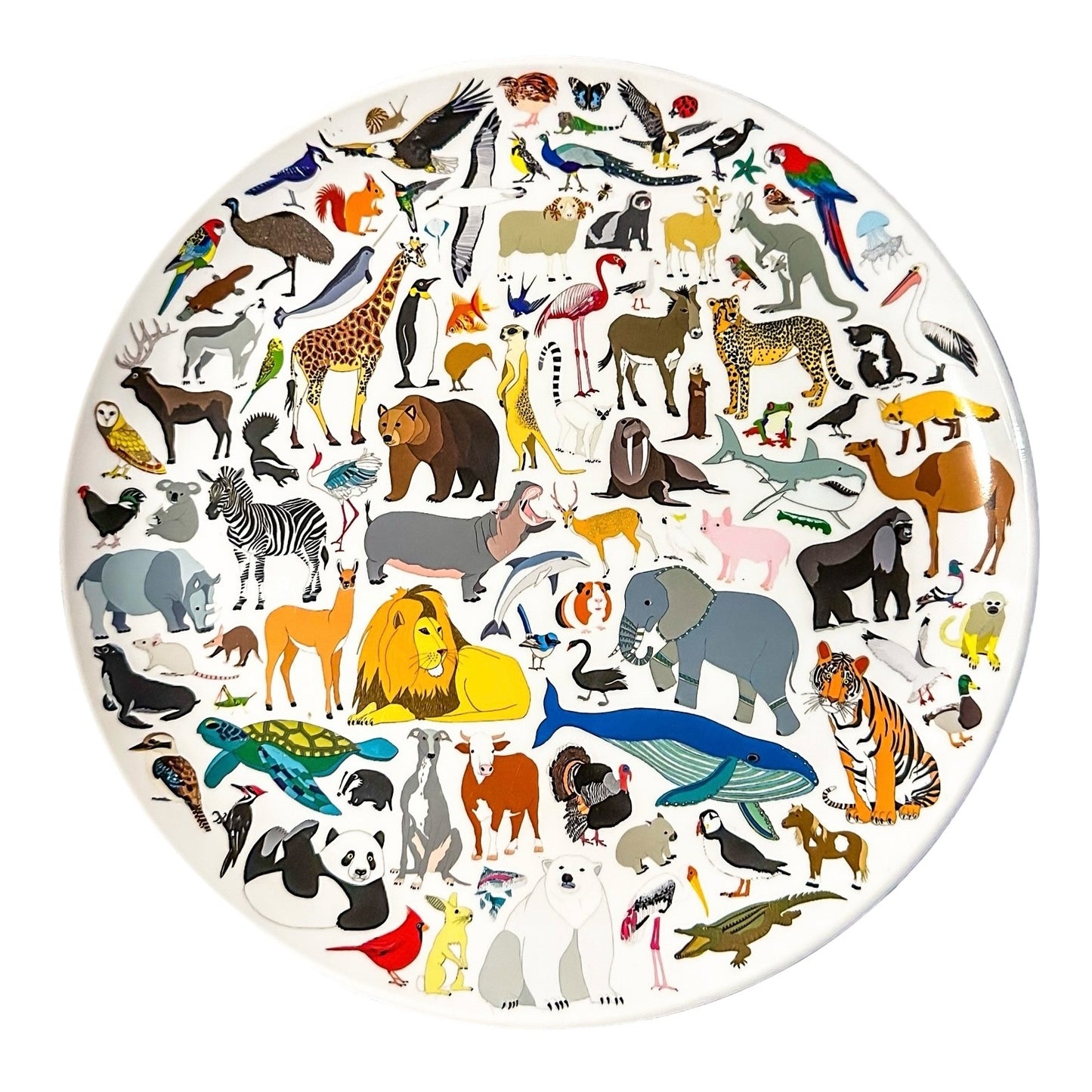 101 Animals Plate