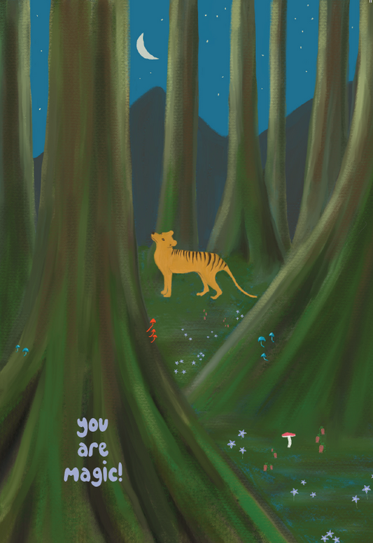 Magic Thylacine Card