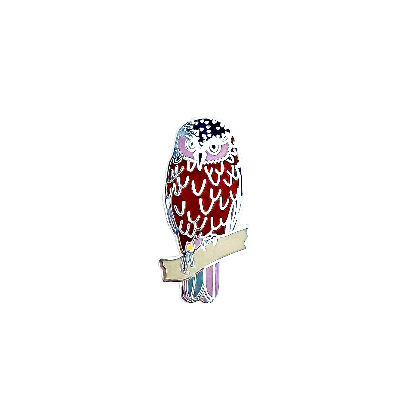 Southern Boobook Owl Pin