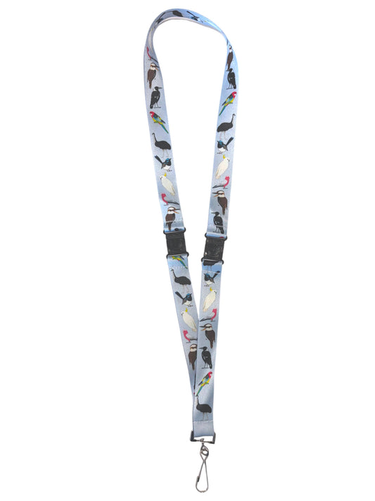 Aussie Birds RPET Lanyard