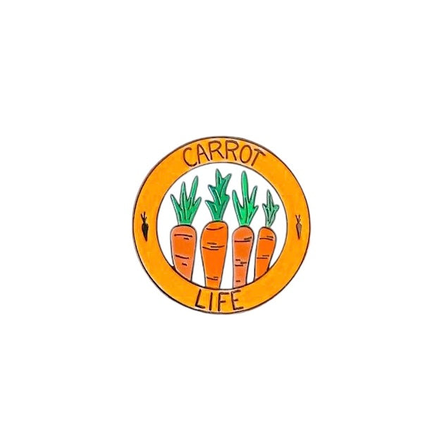 Carrot Life Pin