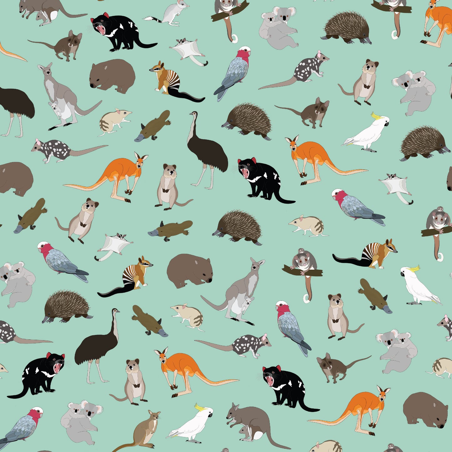 Australian Animal Fabric