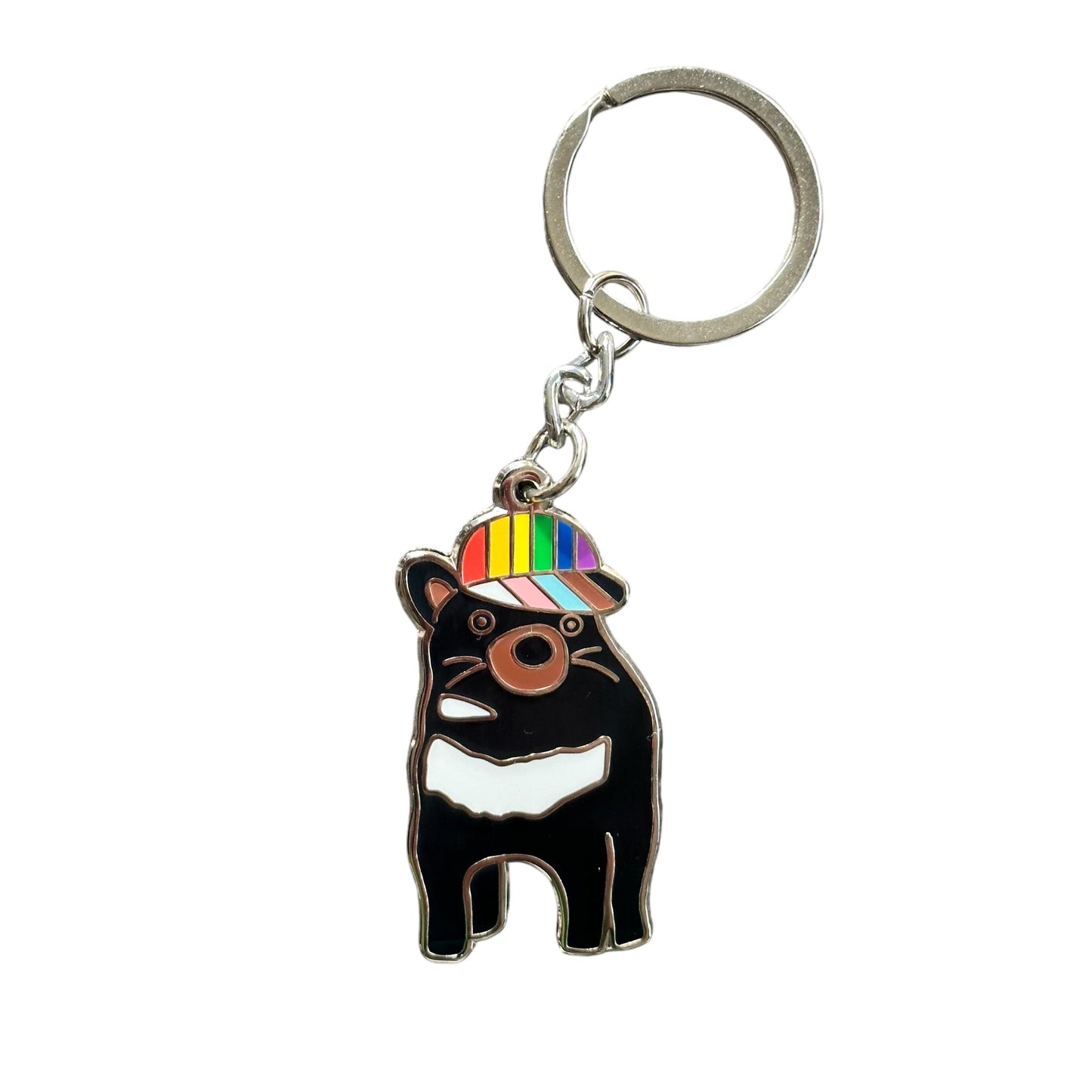 Pride Tasmanian Devil Keyring