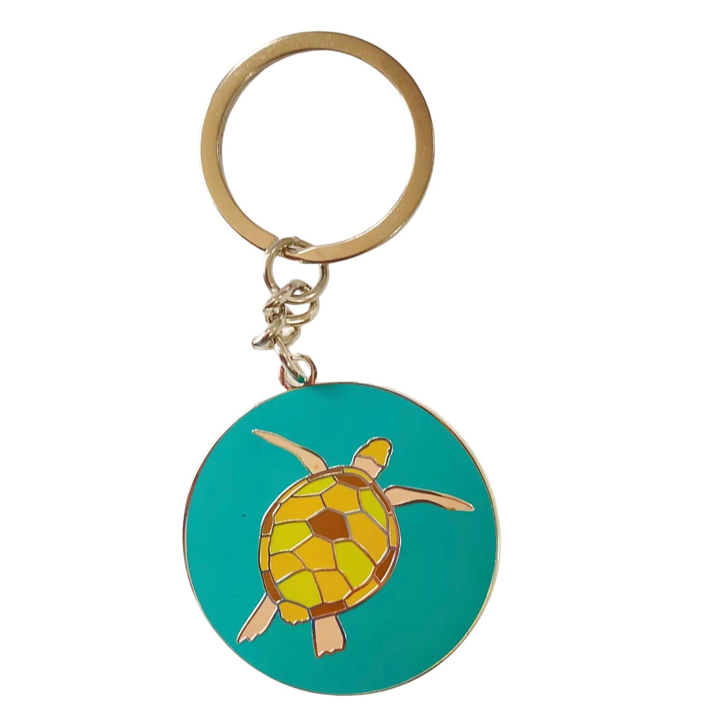 Green Sea Turtle Keyring