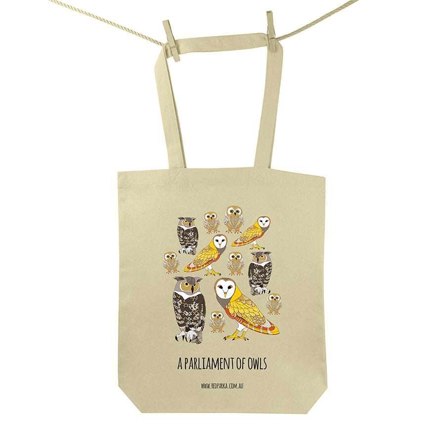 Parliament of Owls Tote Bag